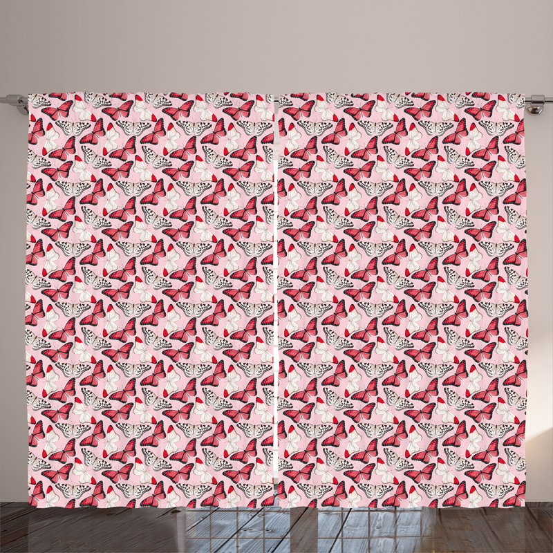 Semi Sheer Curtain Pair