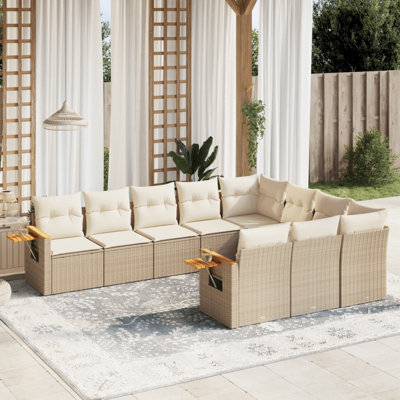 Ensemble de canapé de jardin Vidaxl
