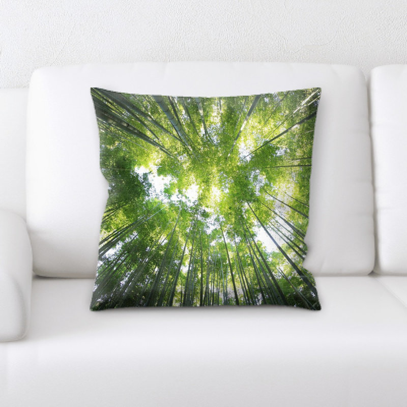 Microsuede Reversible Throw Pillow