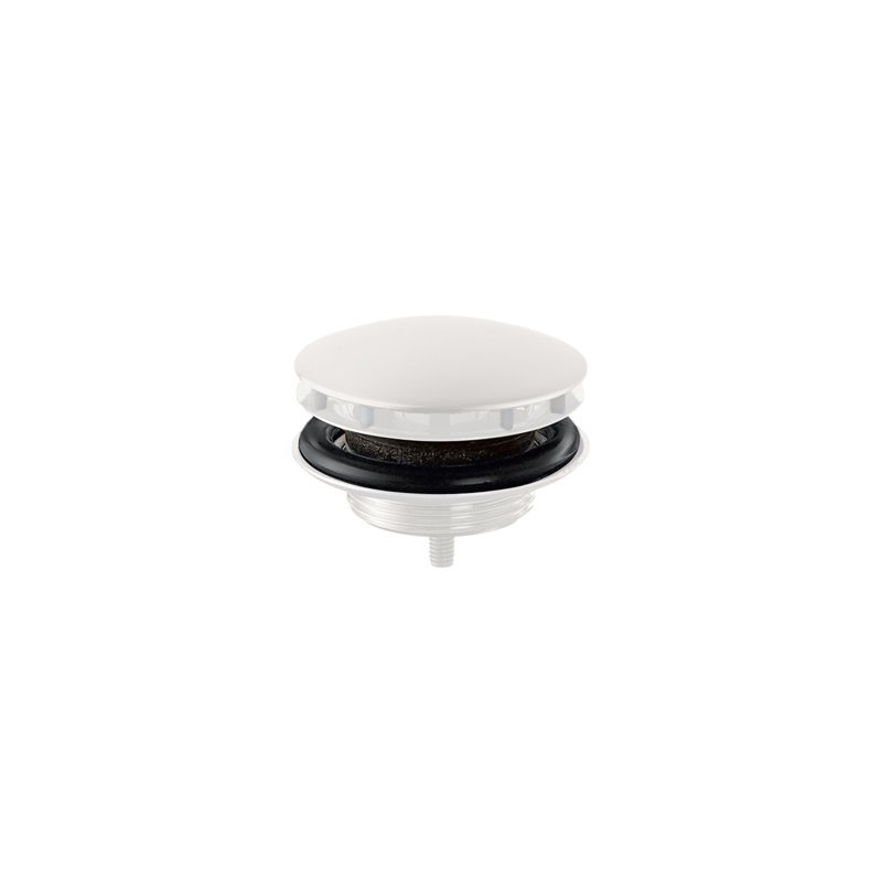 1.25" Pop-up Bathroom Sink Drain, Matte White