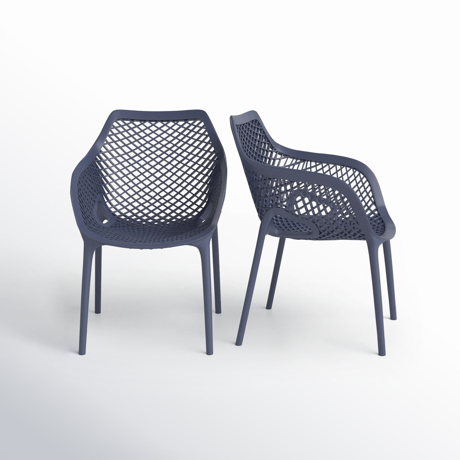 Farrah Outdoor Stacking Dining Armchair