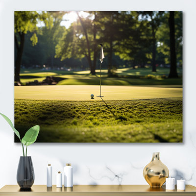 " Golf Putting Green Tranquillity VI "