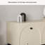 Solid wood TV cabinet coffee table retro