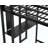 Loft Bed With Desk, Metal Loft Bed, Loft Bed Frame With Desk And Storage Compatible With Boys Girls Teens Bedroom Bed Frame