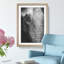 Mighty Elephant in the Shadows - Picture Frame Painting Print-56737807-56737809