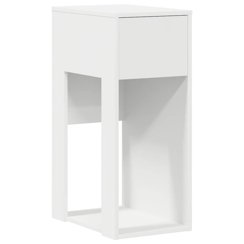 74cm H Computer Cabinet, White