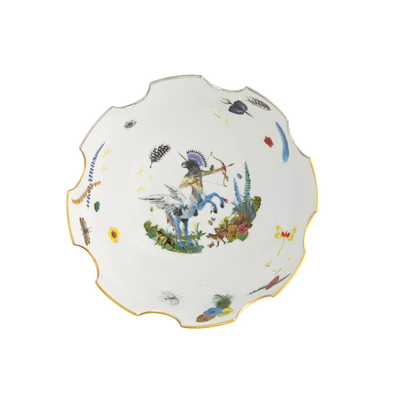 Caribe Porcelain Fruit Bowl
