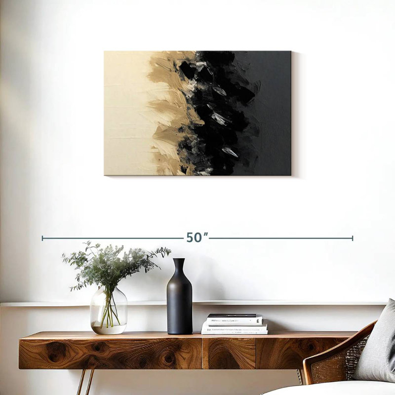 Horizon abstrait Avery II, H 20 po x l 30 po