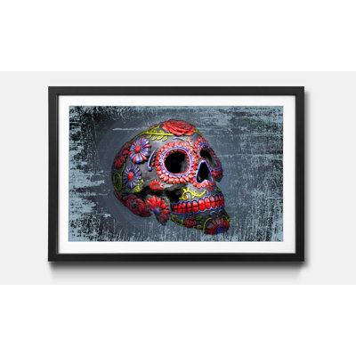 Smiling Skull - Single Picture Frame Print