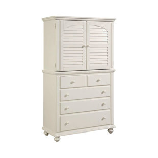 Commode combinée à 4 tiroirs Seabrooke