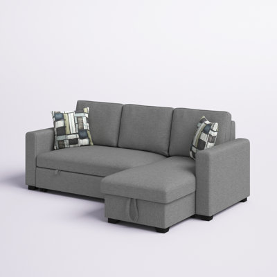 Hendrick Upholstered L-Shaped Sectional Reversible