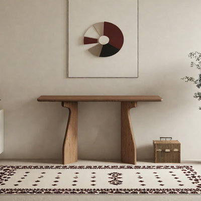 Minimalist Solid Wood Console Table