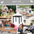 Outsunny Outdoor Dining Table For 4 Person, Square, Aluminum Metal Legs For Garden, Lawn, Patio