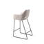 Nithsdale Upholstered Counter Stool with Metal Frame-1066171288-1066171293