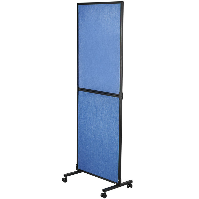 Cloisons de protection acoustique H 66 po x l 24 po, Bleu