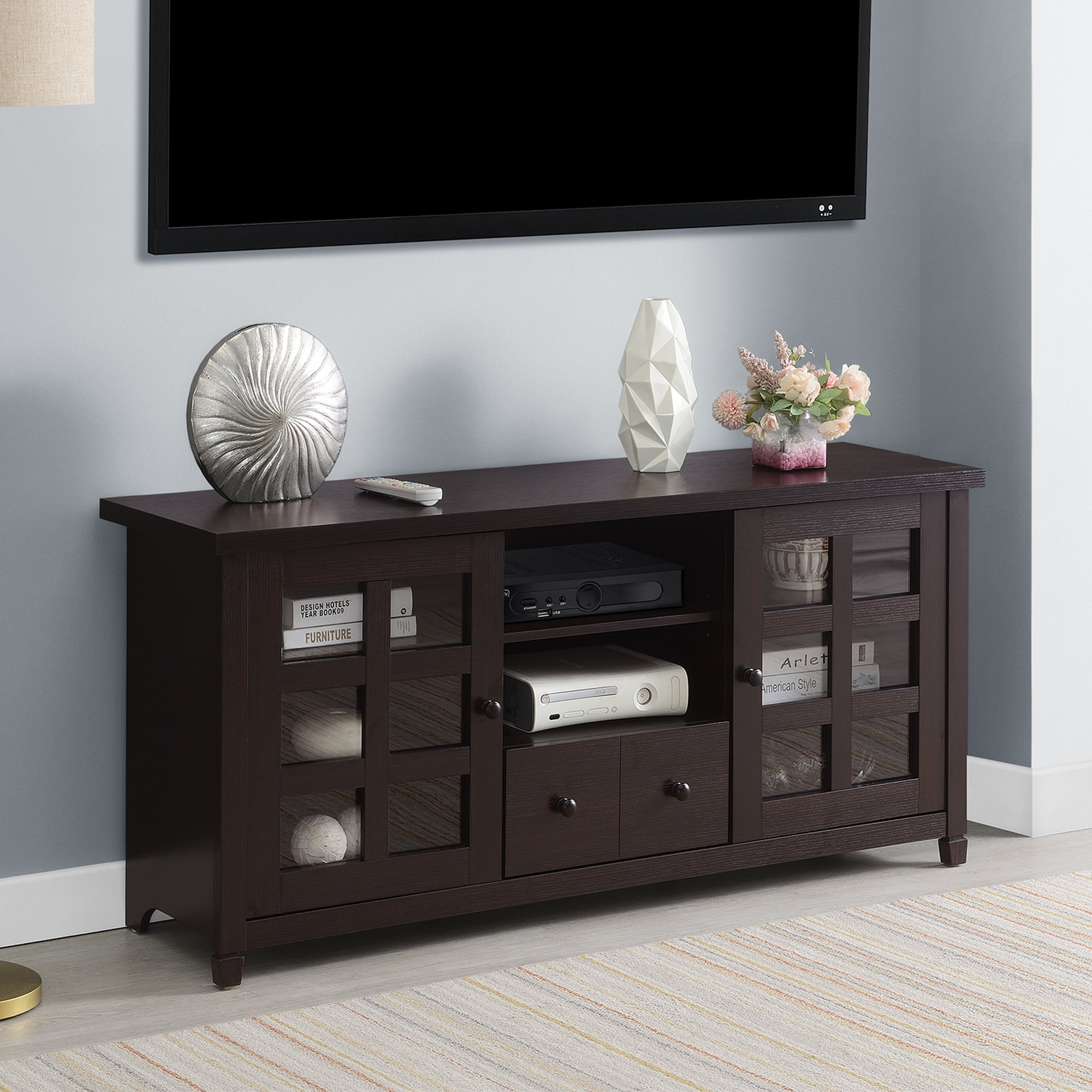 OSP Home Furnishings Discover the Elegant 70 Riley Console