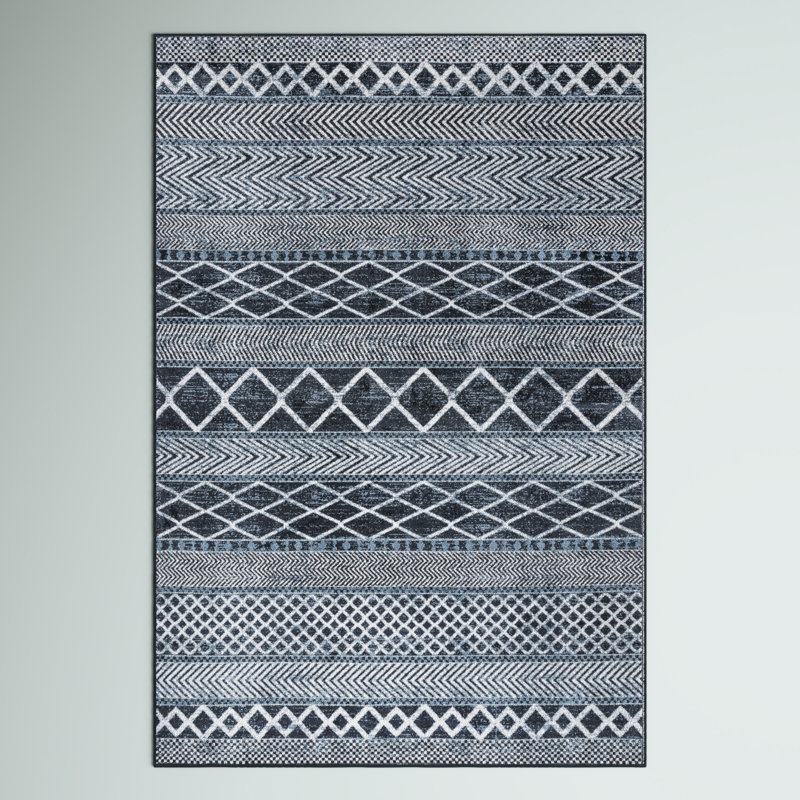 Tapis lavable à la machine Bonnie, Rectangle 3 pi 3 po x 5 pi