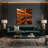 Hard Edge 24 Brown Canvas Wall Art-1028664169