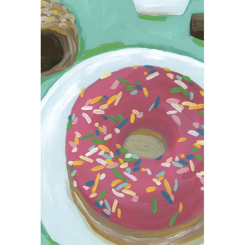Breakfast Of Champions II by June Erica Vess - Wrapped Canvas Print, 46 cm H x 30 cm W