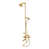 Unlacquered Satin Brass