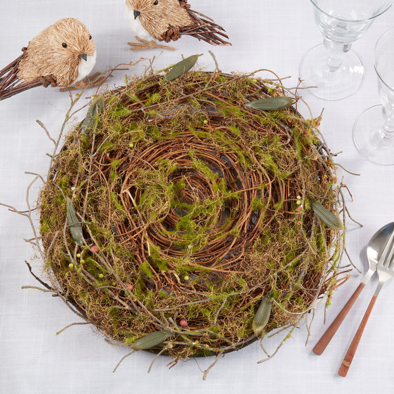 Anahera Collection No Pattern Round Placemat