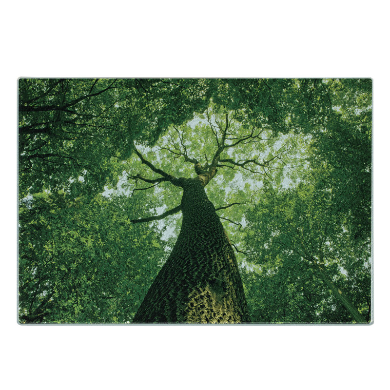 Planche à découper en verre trempé Ambesonne