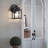 Mediouna Outdoor Wall Light with Matte Black(set of 2)-339161248-339161255