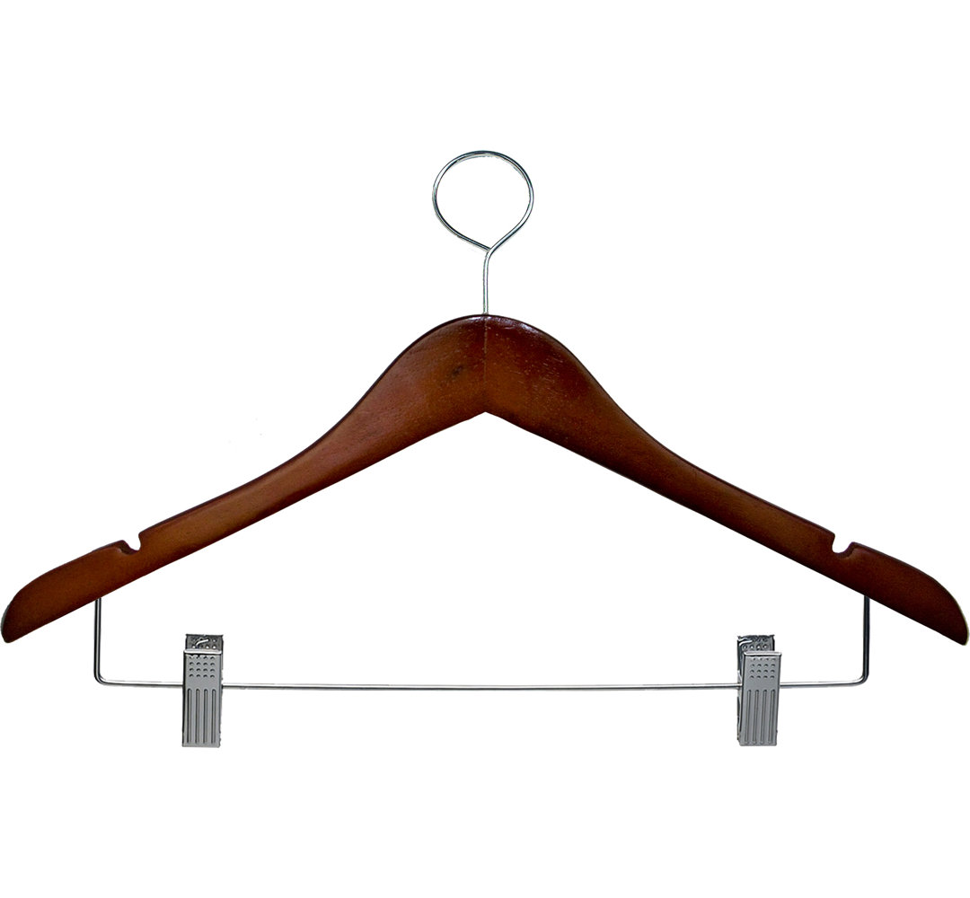 Astra Wood Hangers With Clips Rebrilliant 