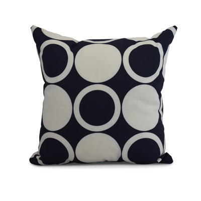 Cuban Flare Geometric Outdoor Reversible Throw Pillow