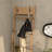 Metal Tibetan Inspired Indoor Outdoor Decorative Cow Bells with Jute Hanging Rope Set-503799835