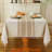Rustic Cotton Linen Table Cloth,Tablecloths For 6 Foot Rectangle Tables,Waterproof Washable Tablecloth With Tassel Rectangle/Oblong, 55''X 86'', 6-8 Seats,Coffee Lines-255570023