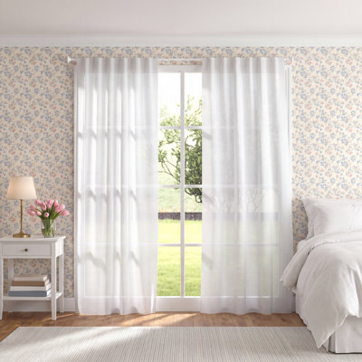 Solano Semi Sheer Linen Curtain
