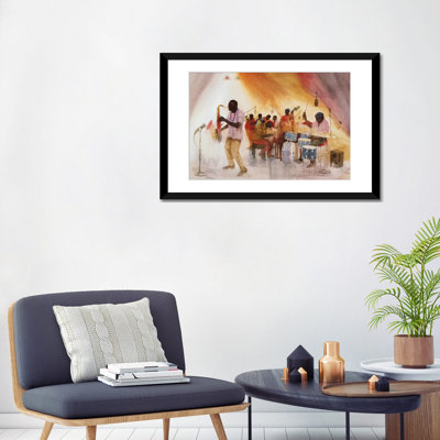 «Take the A train», reproduction sur toile