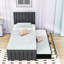 Lit plateforme tapissier avec lit gigogne et 3 tiroirs-454993889-454993888