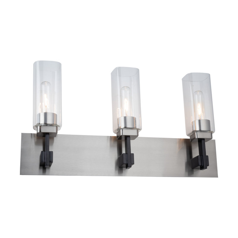 Arlington- Bathroom Vanity - Satin Nickel - 3-Light