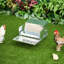 Système d'alimentation pour poulets d'une capacité de 30 lb - Acier galvanisé, aluminium