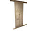 32in x 84in Alder Wood Bifold Shaker Door wtih Wooden Box Rail Sliding Hardware Set