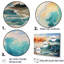 Ensemble de salon Tropical Beach Waves Fusion IV - Beach Wall Art-107734592-107734595