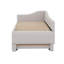 Lit de jour simple rembourré extensible avec dossier en L-207830649