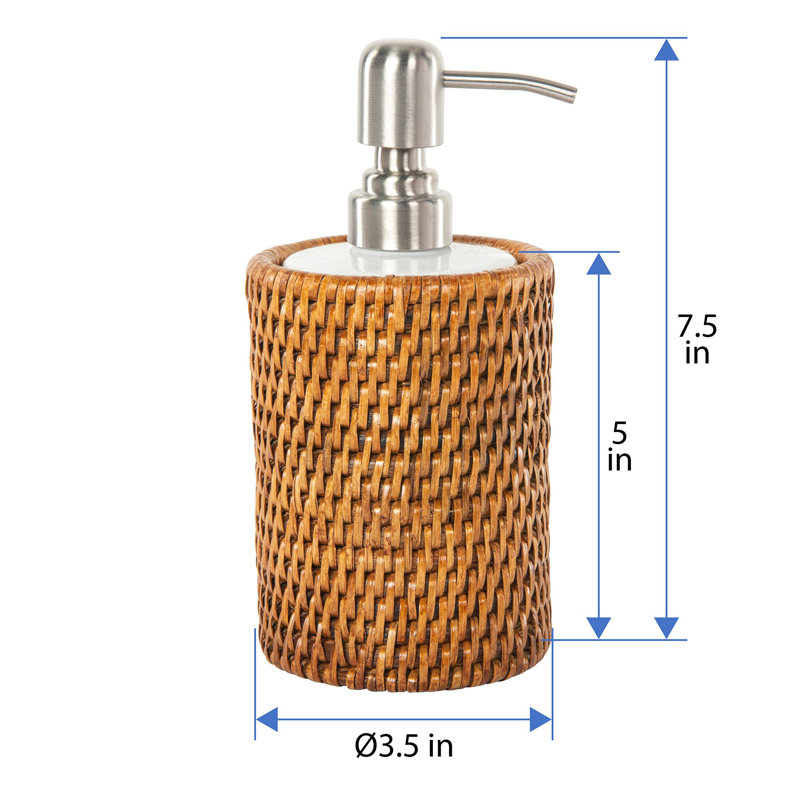 Distributeur de savon Everard, Brun miel