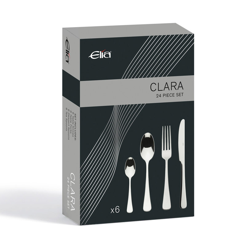 Elia Clara 24 Piece Cutlery Set , Service for 6