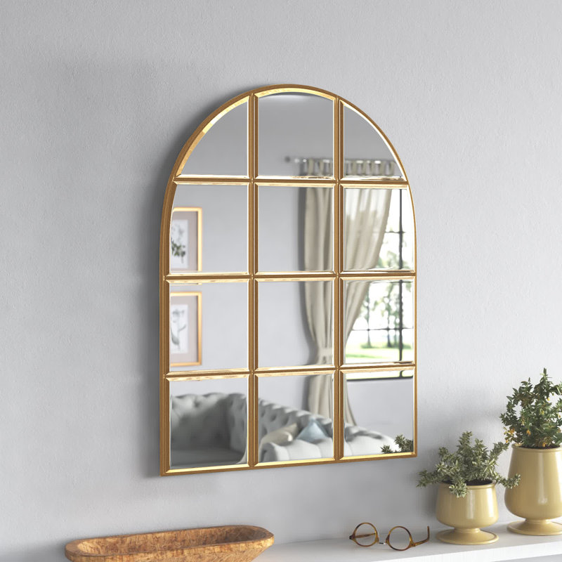 Frasier Wall Mirror, Gold