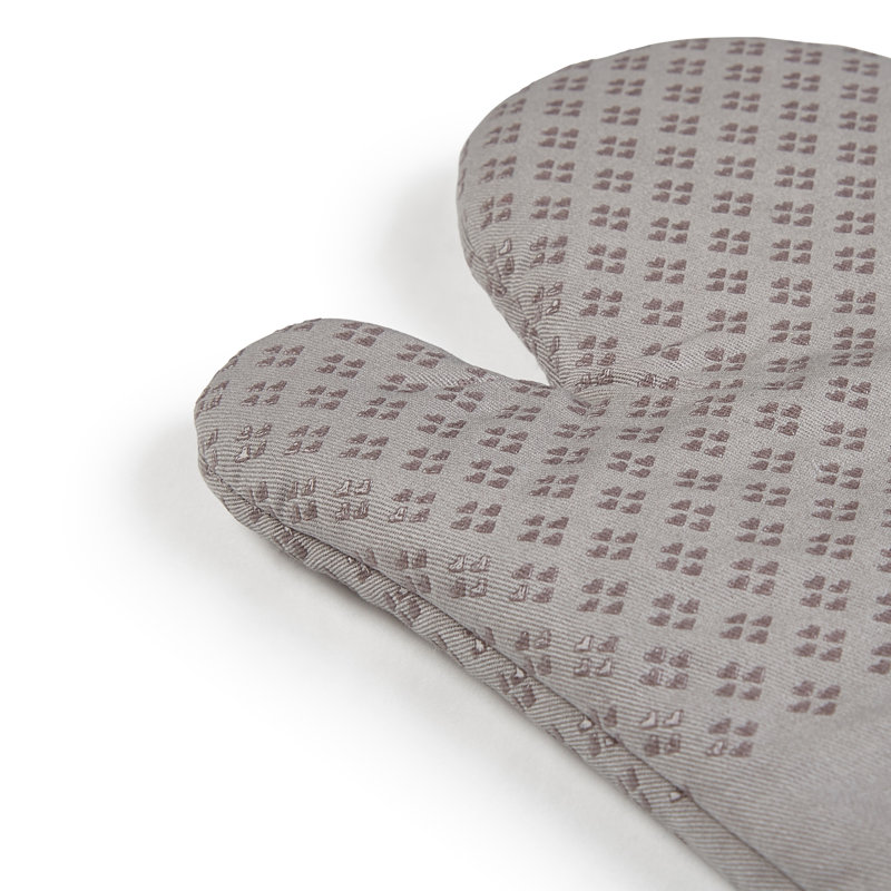 KitchenAid Asteroid Solid Textured Oven Mitt, Gray