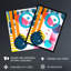 Bright Patterns Circles Abstract Boho Wall Art Print