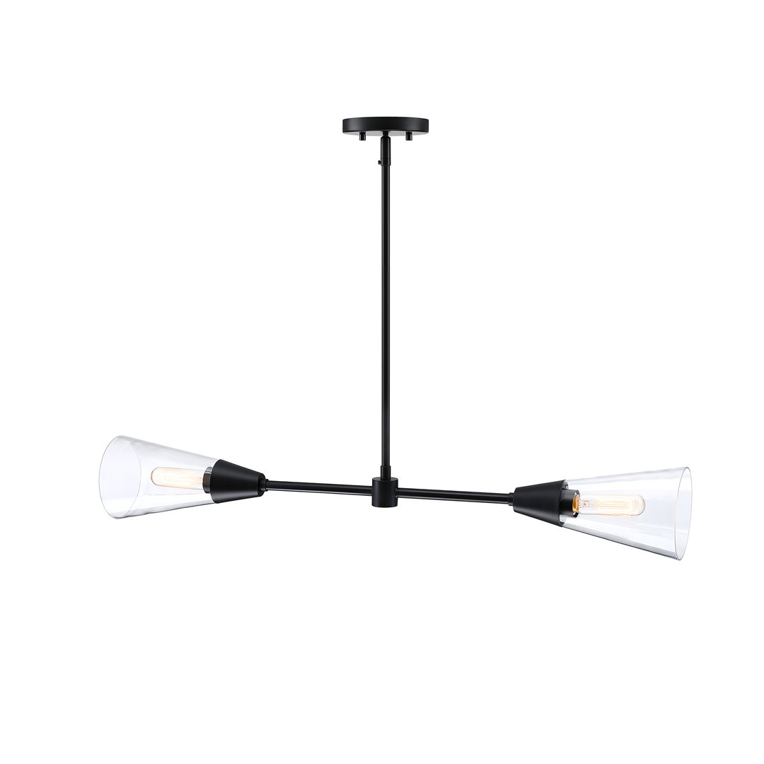 Norro 2 - Light Matte Black Sputnik Pendant 17 Stories