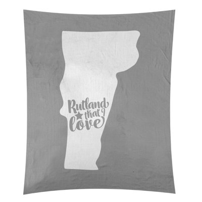 Tapisserie murale «Rutland Vermont Love»