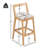 Rubberwood Barstool-118472609