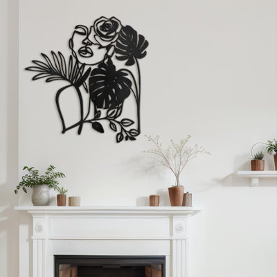 Décoration murale abstraite moderne romantique romantique