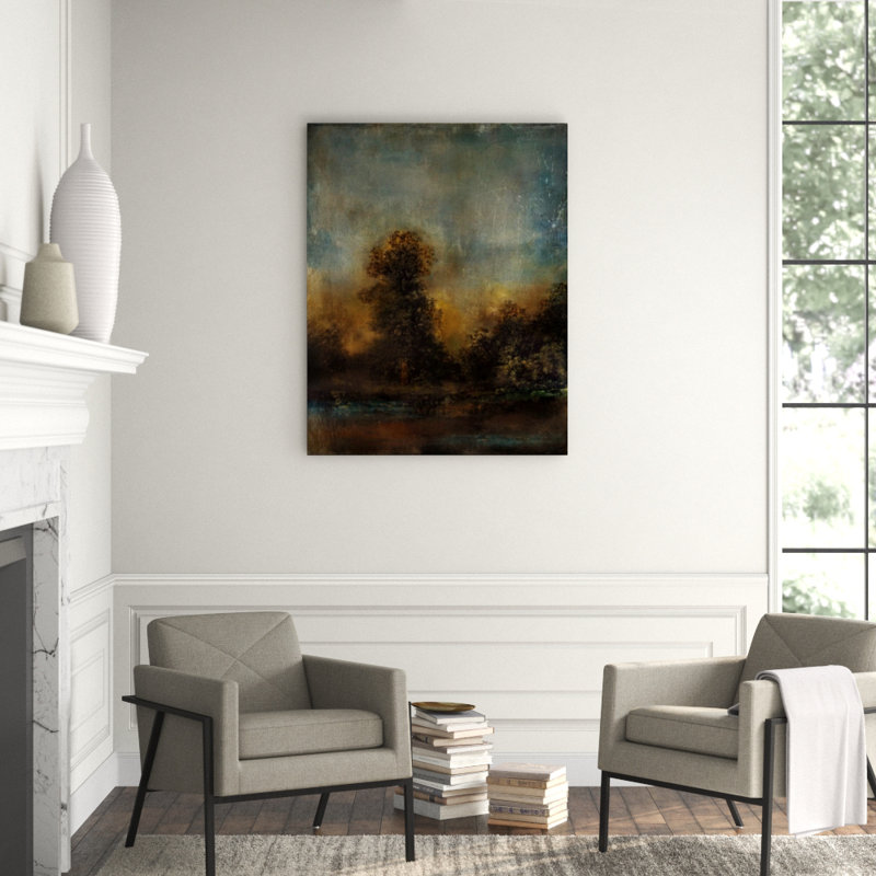 Summer Woods Print by Austin Beiv, Outdoor, 51" H x 40" W x 1.5" D
