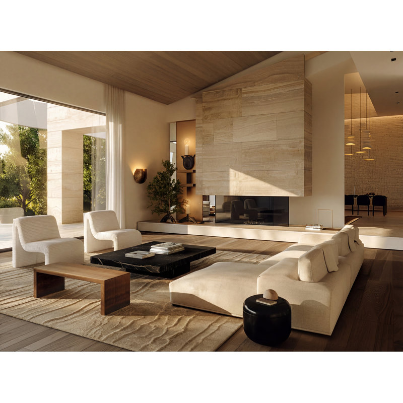 Chaise White Noise